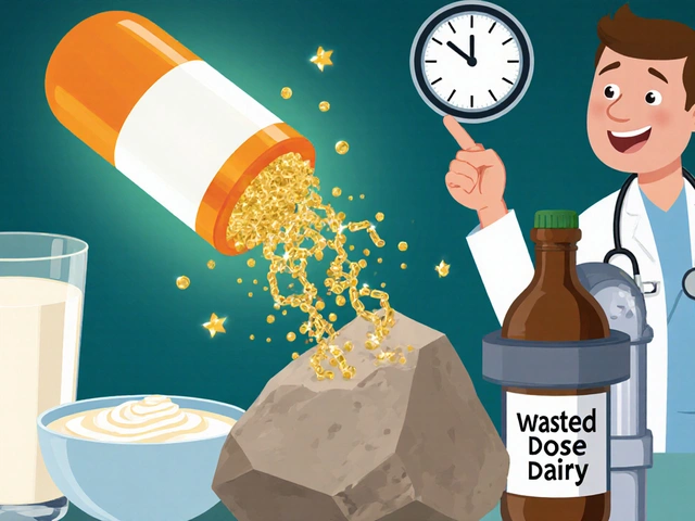 Antibiotics and Dairy: Why Timing Matters for Drug Absorption