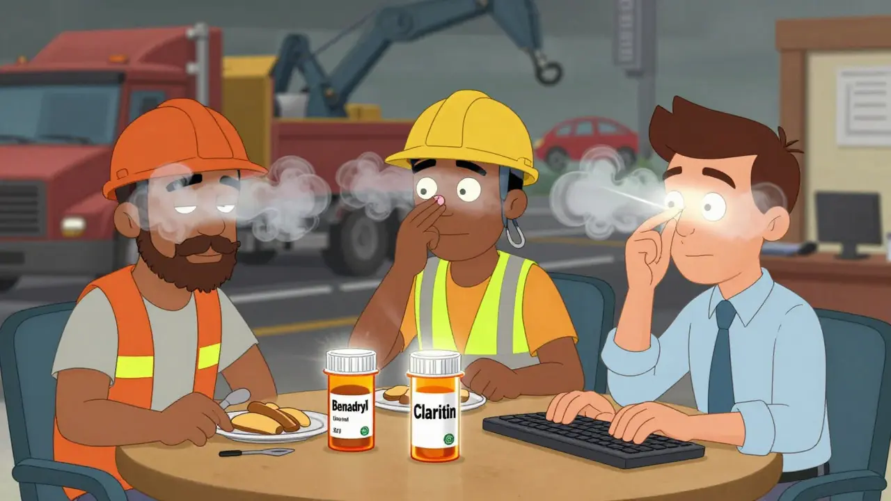 Antihistamines and Occupational Safety: Working While Drowsy