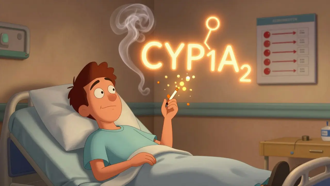 Clozapine and Smoking: How Cigarettes Affect Dose Needs and Risks